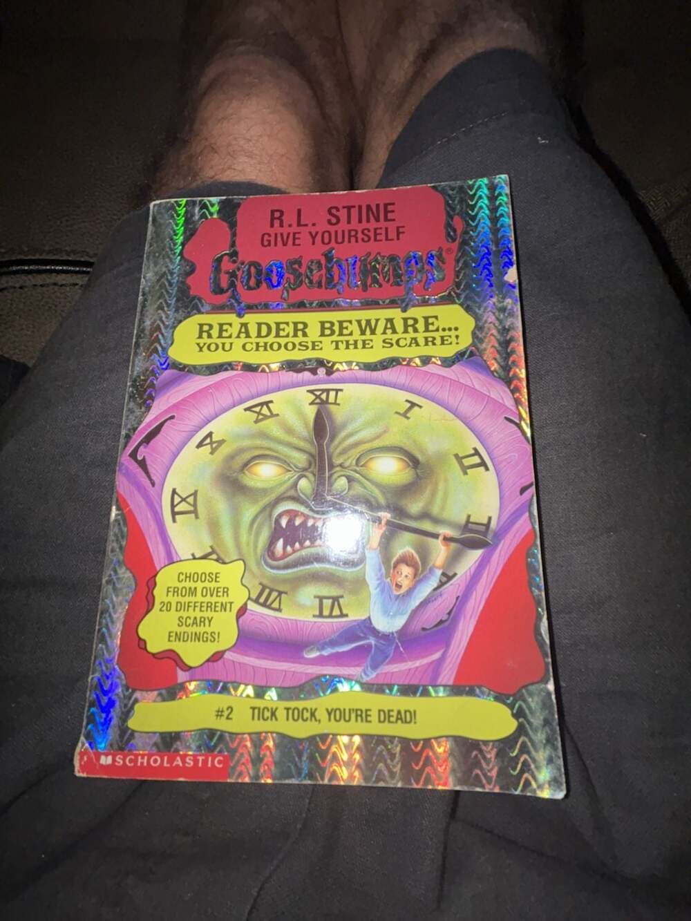 Give Yourself Goosebumps #2: Tick Tock, You're Dead! Paperback Book by R.L. Stin